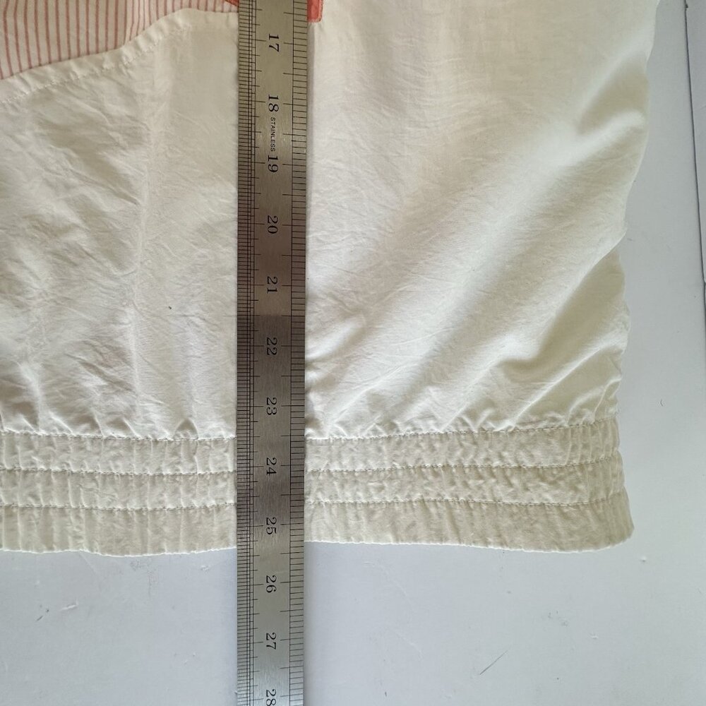 Vtg 80s 90s Tail Full Zip Windbreaker Jacket Womens L Peach Golf Tennis Granny - Picture 10 of 11